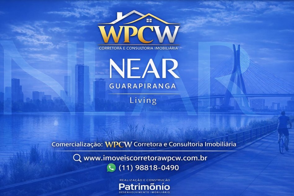 NEAR Guarapiranga  LIVING 1E 2 DORMS. | 29 A 44M�+ STUDIOS