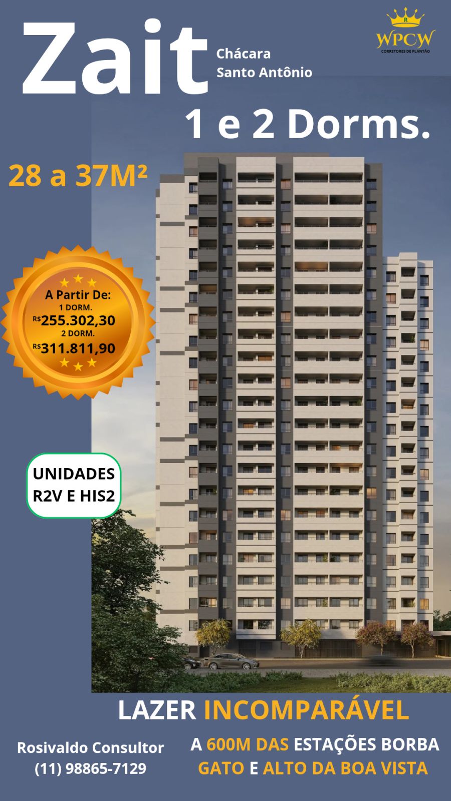 Apartamento - Lan�amentos - Ch�cara Santo Ant�nio (zona Sul) - S�o Paulo - SP