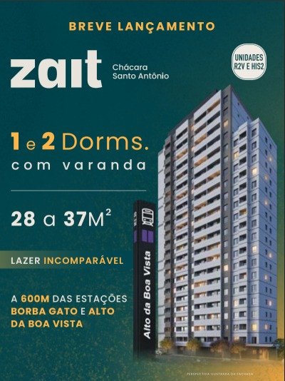 Apartamento - Lanamentos - Chcara Santo Antnio - So Paulo - SP